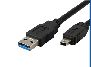 Black Color Mini <strong>Usb</strong> 3.0 <strong>10pin</strong> Male to <strong>USB</strong> 3.0 a Male Data Power Charge Cable Cabletolink Factory - Product Image 3