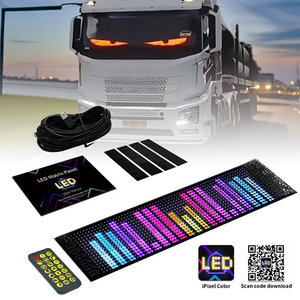 Smartphone-Steuerung Weiche LED-Anzeige Flexible Remote-LED-Fenster anzeige LED-Bildschirm