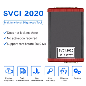 SVCI OBD2 programmatore chiave SVCI VVDI2 No Limited token SVCI Abrite comandante auto strumento di diagnostica automatica