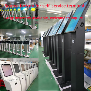 Floor Standing/Desktop Payment Kiosks Touch Screen Self Ordering Kiosk Self Service Payment Kiosk With QR Scanner and Printer