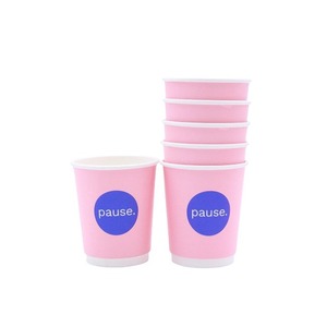 Çevre dostu özelleştirilmiş baskı logosu çift duvar kahve fincanları 4oz 6oz 8oz 12oz 16oz 22oz kağıt kahve bardağı sıcak içecek için - Product Image 1