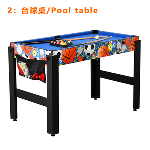 Factory Direct 5-in-1 <strong>Multi</strong> <strong>Function</strong> Combo <strong>Game</strong> <strong>Table</strong>, <strong>Multi</strong>-<strong>Game</strong> <strong>Table</strong> <strong>with</strong> Foosball, Billiards, Hockey, Basketball TM-4810 - Product Image 3