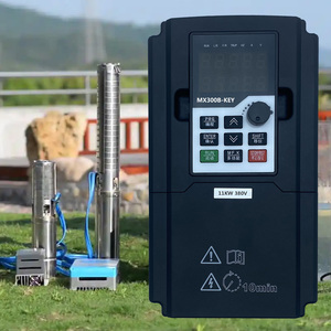Alto rendimiento 0.75KW 11KW monofásico 220V entrada VFD AC Motor 380V para bombas de agua solares convertidor de frecuencia Unidades 3 - Product Image 1