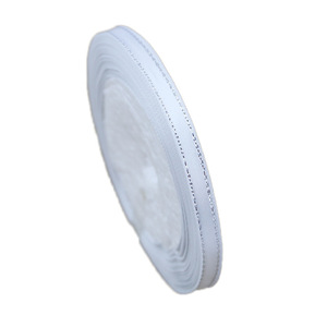 (25码/卷) 6毫米银色边缎带高品质礼品包装丝带 - Product Image 4