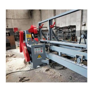 Ağaç İşleme ahşap ahşap yuvarlak Log bant testere ahşap kesme makinesi Log kesme ahşap testere - Product Image 3