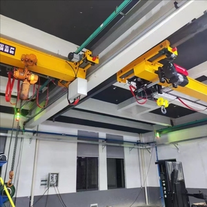 Electric Single Beam Suspension <strong>Cranes</strong> <strong>2</strong>-ton 3-ton 5-ton Capacities 20m Max Lifting Height with Motor Gear PLC Core Components
