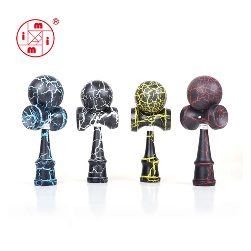 Japonés tradicional juego estándar kendama para venta al por mayor de madera Kendama juguete de madera de arce Kendama juguete