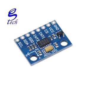 Sensor Digital de inclinación de gravedad de tres ejes, módulo de gradiente de aceleración, GY-291 de transmisión IIC/SPI ADXL345 - Product Image 3
