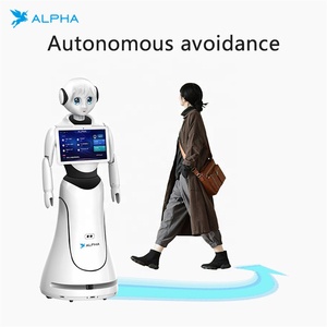 Robot Welcom umanoide programmabile Alice robotica Alice per la ricezione Robot di servizio di intelligenza artificiale - Product Image 4