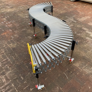 Precio de la máquina transportadora de rodillos Flexible extensible de gravedad ajustable portátil para cargar y descargar carga - Product Image 5