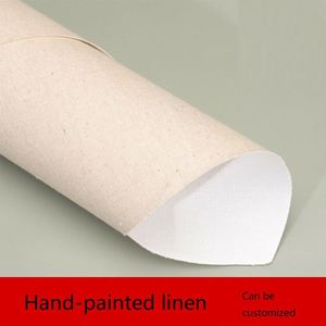 Bomeijia kích thước tùy chỉnh vải cotton nguyên chất chiều rộng vải dầu trống vải lanh chống mài mòn và mịn tay vẽ Chiều dài - Product Image 6