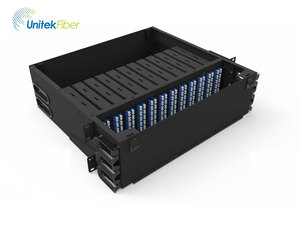 光ファイバーパッチパネル3U288ポートMPOファイバースプライスパネル、12x24コアMPOカセット光分配フレーム付き - Product Image 3