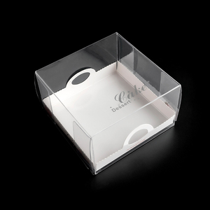 Tùy Chỉnh Có Thể Gập Lại Rõ Ràng Vuông Pet Vinyl Món Quà Giáng Sinh Nhựa Thực Phẩm Hộp Bao Bì Trong Suốt Acetate Nhỏ Rõ Ràng Hộp Nhựa - Product Image 5