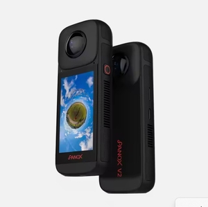 PanoX V2 12K 360 panoramik eylem kamera 8K çekim ile yeni başlatıldı ve canlı akış kurtulmak kamera için kullanılabilir - Product Image 5