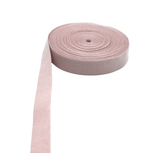 Correas elásticas de costura coloridas de alta calidad, correas de poliéster de ancho personalizado, banda elástica plana para ropa - Product Image 5