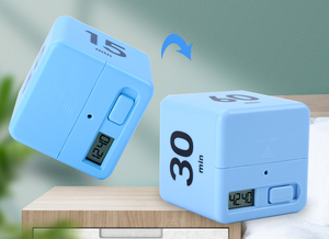 Кухонные мини-таймер электрические часы будильник таймер куб - Product Image 3