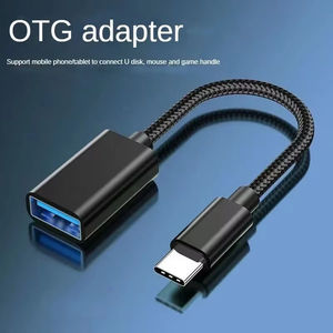 Thương hiệu mới Loại-C để <span class=keywords><strong>USB</strong></span> 2.0 <span class=keywords><strong>OTG</strong></span> Adapter chuyển đổi cáp nam/nữ cho máy tính xách tay điện thoại máy tính DC đầu ra 12-tháng bảo hành - Product Image 3