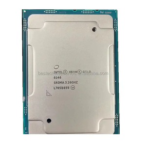 Intel Xeon 6146โกลด์ใหม่ตัวประมวลผลซีพียู6146ทอง12 core 3.2GHz สำหรับเซิร์ฟเวอร์ - Product Image 1