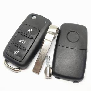 <strong>New</strong> Style 3 Button Flip Car <strong>Key</strong> Shell for V-W Tiguan Golf Sagitar Polo Folding <strong>Key</strong> Shell Fob - Product Image 2
