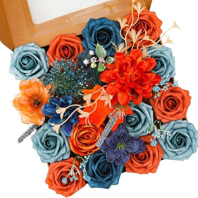 Orange blue