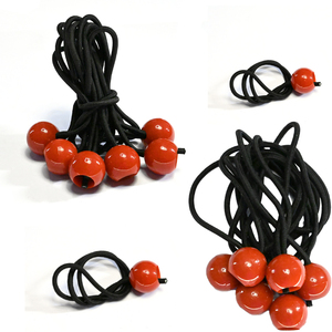 Camping <strong>Elastic</strong> Rope <strong>with</strong> Ball <strong>Ends</strong> Portable Elasticated Tarp Rope <strong>Elastic</strong> Bungee <strong>Cord</strong> <strong>Loop</strong> <strong>with</strong> Ball for Camping - Product Image 4