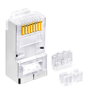 Conectores rj45 a cat5e cat6 cat6a, conectores de enchufe, tipo blindado, proveedor de China - Product Image 6