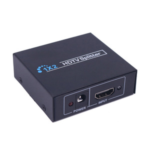 <strong>HDMI</strong> <strong>Splitter</strong> <strong>1</strong> in 2 Out 4K <strong>HDMI</strong> <strong>Splitter</strong> for Dual Monitors 1x2 Powered <strong>HDMI</strong> <strong>Splitter</strong> for Power Adapter One Source to Two - Product Image 4