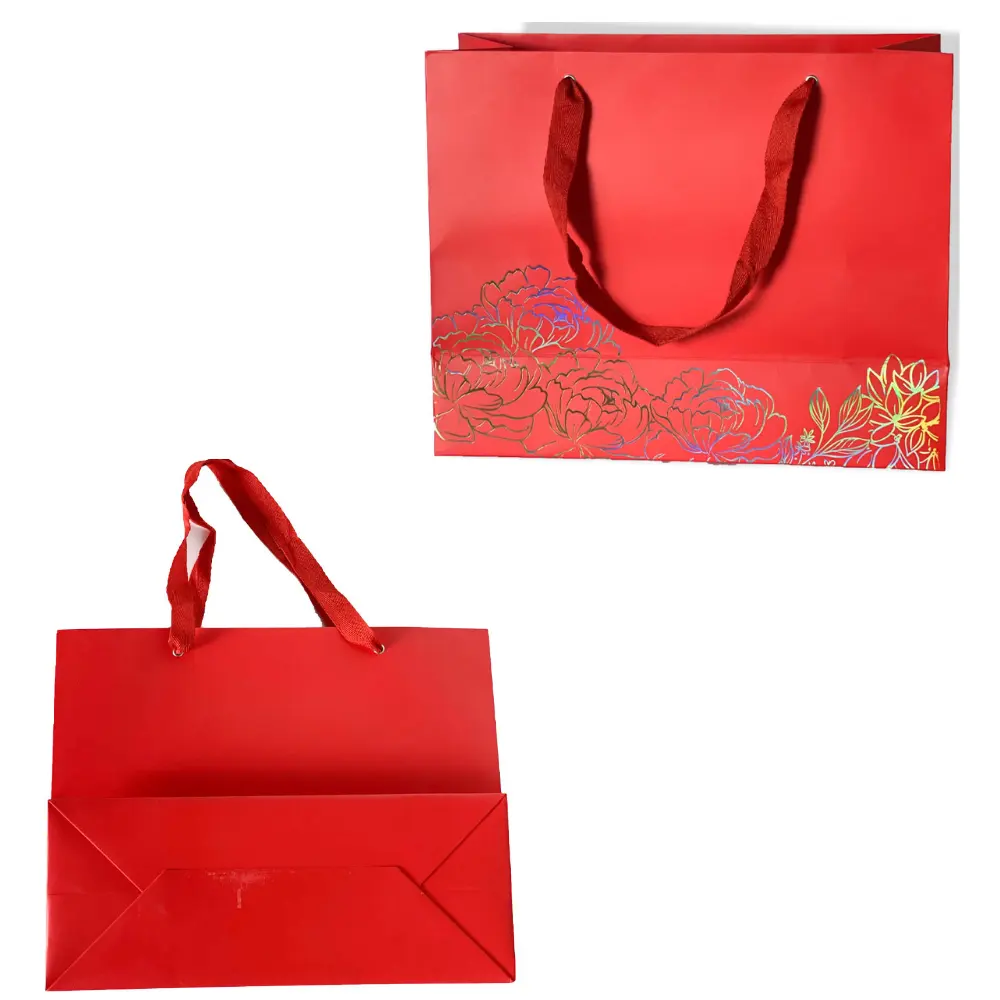 Brown Kraft Logo From Vietnam Manufacturer Paper Shopping Shopping Bags Eco-Friendly gift box Custom Postal Bag