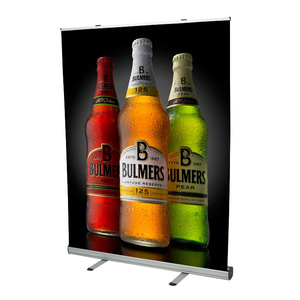 Custom Size X Banner Roll-up Promotional Flags &amp; Banners Made of Vinyl Business Event Advertising <strong>FAB</strong> Drop Shipping Available - Product Image 1
