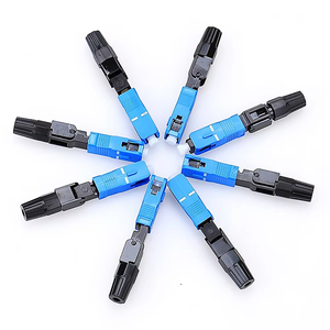 Conector rápido de fibra óptica APC de 55mm, superventas, precio de fábrica de 0,3 dB para cables de comunicación de alta calidad