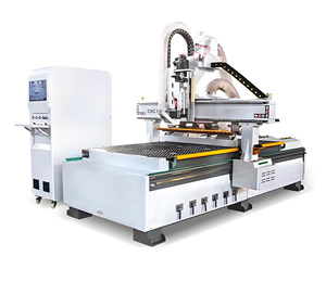 ATCネスティングCNCルーター木工用高精度自動工具交換システム - Product Image 1