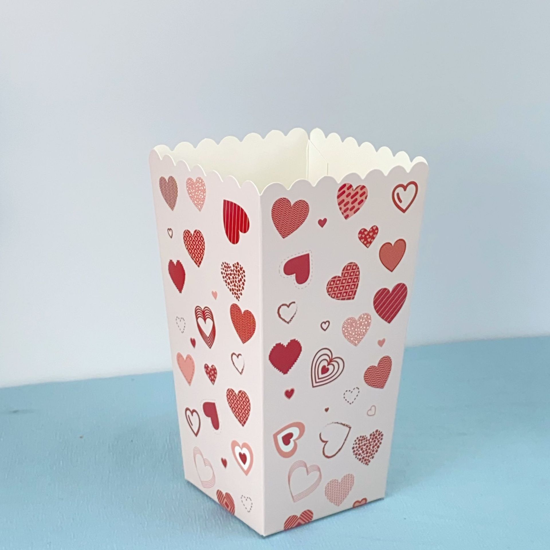 amour rouge petit-5x7x12cm-250g carton blanc