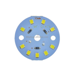 12V yuvarlak LED Panel PCB devre sıcak/soğuk beyaz 3W 5W 7W 9W 12W 15W 20W 2835 SMD LED monte LED modülü ampul ışık - Product Image 4