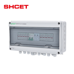 OEM工場1000V、2 4 6 8 12 16ストリング屋外IP665インチから1アウト防水配電ソーラーDCpvコンバイナーボックスSHCET - Product Image 3