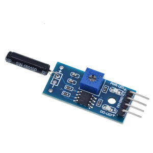 Das normaler weise offene Alarms ensor modul des Vibrations schalters SW18010P wird für Arduino verwendet - Product Image 5