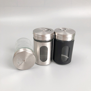 High Quality 100ml 120ml 4oz Round Stainless Steel <strong>Top</strong> Condiment Container <strong>Spice</strong> <strong>Jar</strong> for Salt and Pepper Shakers - Product Image 2
