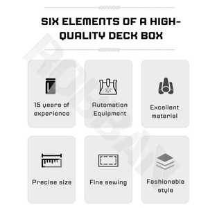 Large Organizer Hard Card Holder Collection <strong>Box</strong> Trendy Card <strong>Box</strong> Magic Card Deck <strong>Box</strong> for Rle Sport