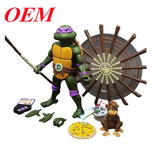 儿童玩具17厘米聚氯乙烯变异忍者神龟狮子座动画动作人物与基于2D设计的OEM制造 - Product Image 3