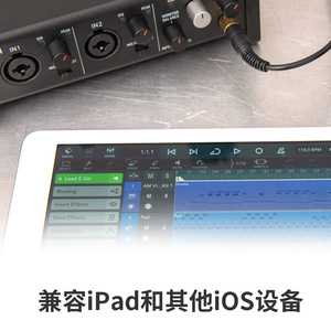 Versatile <strong>Audio</strong> <strong>Interface</strong> With 2 <strong>Inputs</strong> (1 Mic/1 Line) and a USB-C Port for Guitar/vocal Recording Musician - Product Image 4