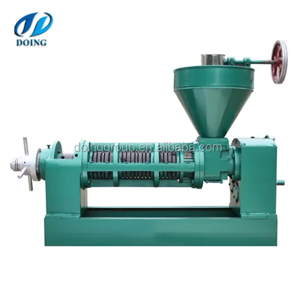 Máquina de prensa de aceite de tornillo de cacahuetes de soja de 100 kg/H Máquina de extracción de procesamiento de aceite de girasol
