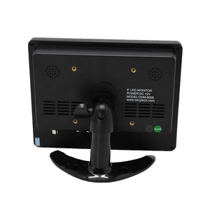 Pequeño Monitor LCD Monitor de ordenador de pantalla cuadrada de 8 pulgadas VGA AV BNC USB HDM entrada CCTV Monitor de seguridad