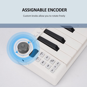 Teclado MIDI de 25 Teclas Recargable, Controlador MIDI de Control, Mini Teclado USB Portátil, 2 Unidades, 1 Unidad, 2 Unidades, 1 Unidad - Product Image 5