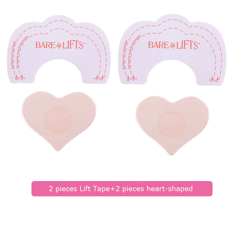 Skin - 2 pièces de ruban adhésif lifting + 2 pièces en forme de cœur