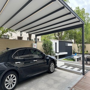 Anpassung Einziehbare Markisen für den Außenbereich Sonnenschutz Drahtlose Fernbedienung Motorisierter Sonnenschutz Elektrisches Klapp dach - Product Image 1