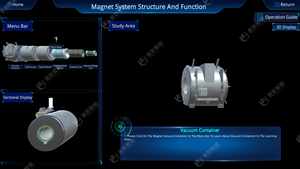 Virtual <strong>Simulation</strong> Teaching <strong>System</strong> for MRI Equipment Structure Medical Science Product