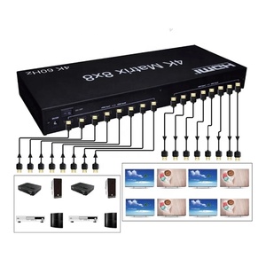 Xput 4K 60Hz <strong>8</strong> in <strong>8</strong> Out <strong>HDMI</strong> <strong>Matrix</strong> Switch 8x8 <strong>HDMI</strong> <strong>Matrix</strong> <strong>Switcher</strong> Support RS232 4K 60Hz