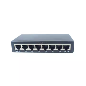 5-8ポートミニPoEギガビットスイッチ屋外イーサネット管理されていないネットワークスイッチ1G & 8-24ポート通信ケーブル付き - Product Image 2