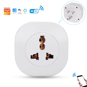 Tuya เต้ารับติดผนังอัจฉริยะ Wi-Fi รองรับปลั๊กควบคุมระยะไกล Alexa สำหรับโทรศัพท์ด้วยเสียงข้อกำหนดของอินเดียจากแอฟริกาใต้ - Product Image 5