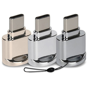 Type-C USB 3.1微型SD TF存储卡读卡器OTG适配器适用于Macbook手机 - Product Image 1