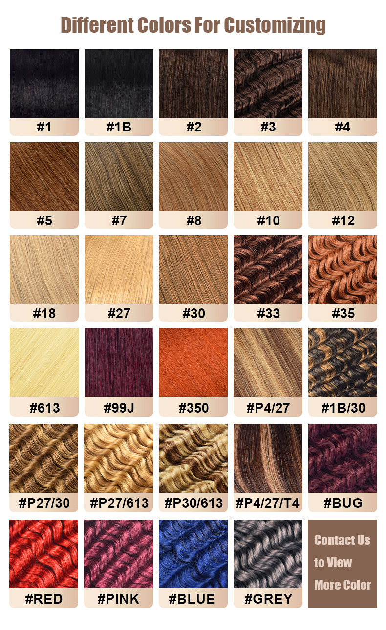 remy hair body wig-other color